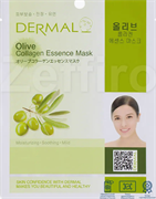 DERMAL Тканевая маска  с экстрактом оливы и коллагеном 23 г НФ-00004208