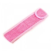 ИГРОbeauty Фиксатор для волос на липучке, махра, Розовый, 1шт 400321