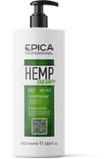 EPICA Professional Hemp therapy Кондиционер для волос с витаминами PP, AH и BH кислотами 1000мл 913018