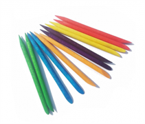 Палочки JESSNAIL апельсиновые 13см 10шт/уп цветные 201329