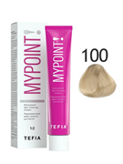 TEFIA Mypoint Перманентная крем-краска 100 специальный блондин натуральный, 60мл MPCLR60-100