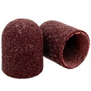 Колпачок-насадка для педикюра коричневый 13 мм 320 грит, 10 шт/упк 603-583