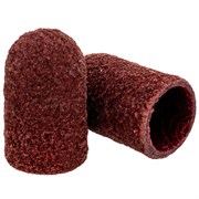 Колпачок-насадка для педикюра коричневый 7 мм 320 грит, 10 шт/упк 603-586