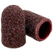 Колпачок-насадка для педикюра коричневый 7 мм 120 грит, 10 шт/упк 603-587