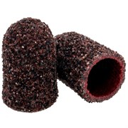 Колпачок-насадка для педикюра коричневый 7 мм 80 грит, 10 шт/упк 603-588