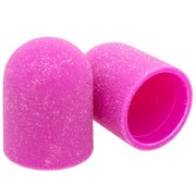 Колпачок-насадка для педикюра фиолетовый (пластик) 13 мм 120 грит, 10 шт/упк 603-592