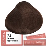 Крем-краска для волос AMBIENT 7.8 Tefia 64204