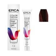 6.5 EPICA PROFESSIONAL COLORDREAM Гель-краска русый красный махагоновый, 100 мл. 91149