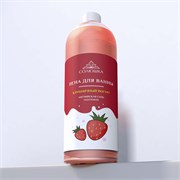 Пена для ванны "КЛУБНИЧНЫЙ ЙОГУРТ" (Солюшка), 1л SFO1000Strawberry