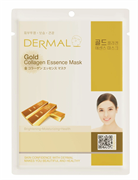 DERMAL Тканевая маска с коллоидным золотом и коллагеном 23 г НФ-00004109