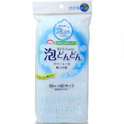 Мочалка для тела эластичная голубая, 20х40 см 34207