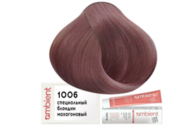 Перманентная крем-краска Специальный блондин махагоновый 1006, AMBIENT TEFIA, 60мл 064464