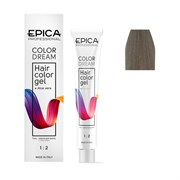 10.18 EPICA PROFESSIONAL COLORDREAM Гель-краска светлый блондин пепельно-жемчужный, 100 мл. 91115