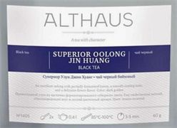 Althaus чай Супериор Улун Джин Хуанг, черный байховый, 60 г. TALTHG-L00157