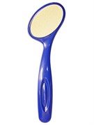 JN Терка д/педикюра (керамика) малая синяя 9726