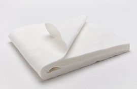 Полотенце Стандарт из спанлейса в стандартной укладке, 25х60 см, белый, 100 шт/упк